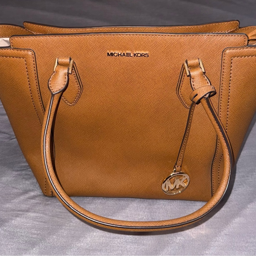 Michael Kors Brown Leather Tote